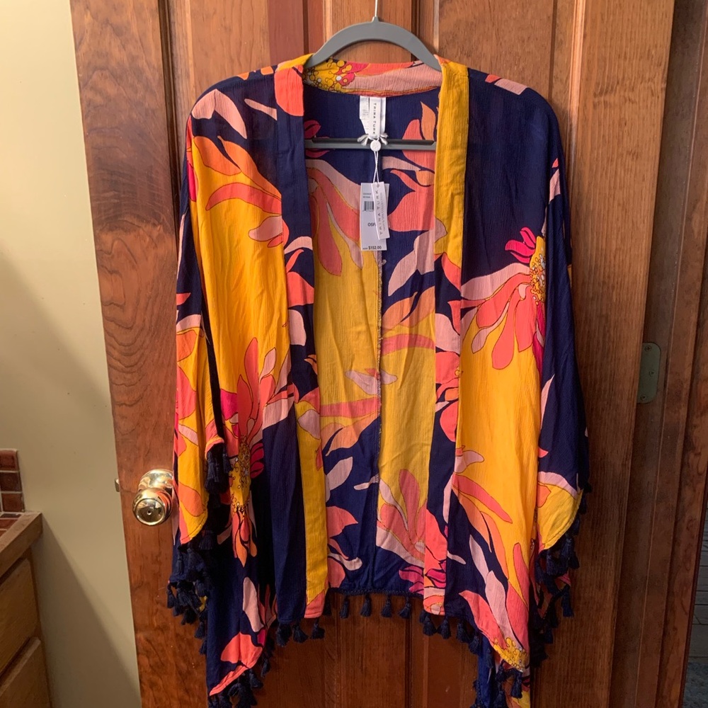 Trina Turk, NEW WITH TAGS, cover up, swim and spa collection, size OS. BEAUTIFUL